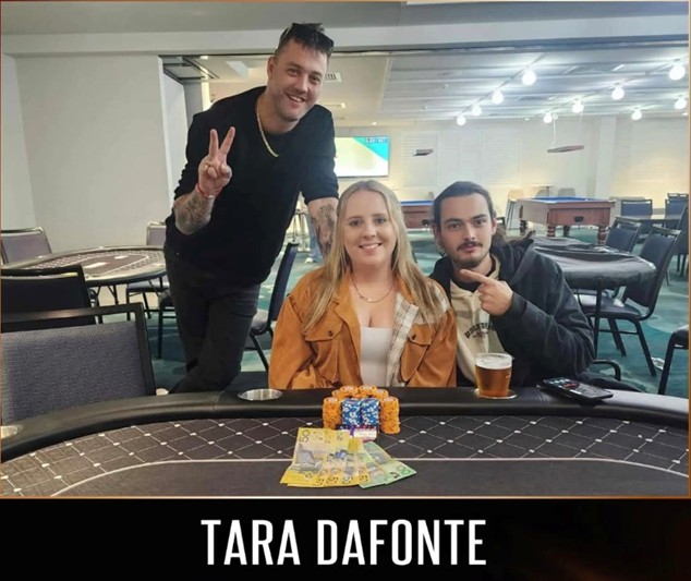 Featured image for “Sunday Poker Champion: Tara Takes the Win at Karuah RSL”