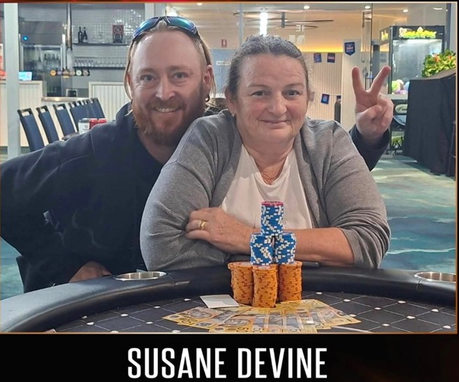 Featured image for “Suzanne Dominates Poker: $4250 Jackpot at Karuah RSL”