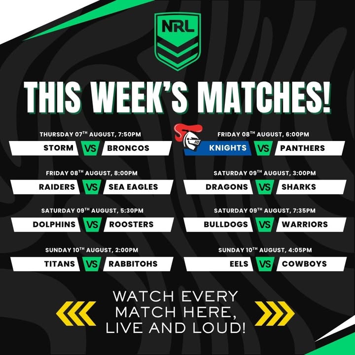 Featured image for “Live NRL Action at Karuah RSL: Cheer on Your Team & Enjoy the Atmosphere”