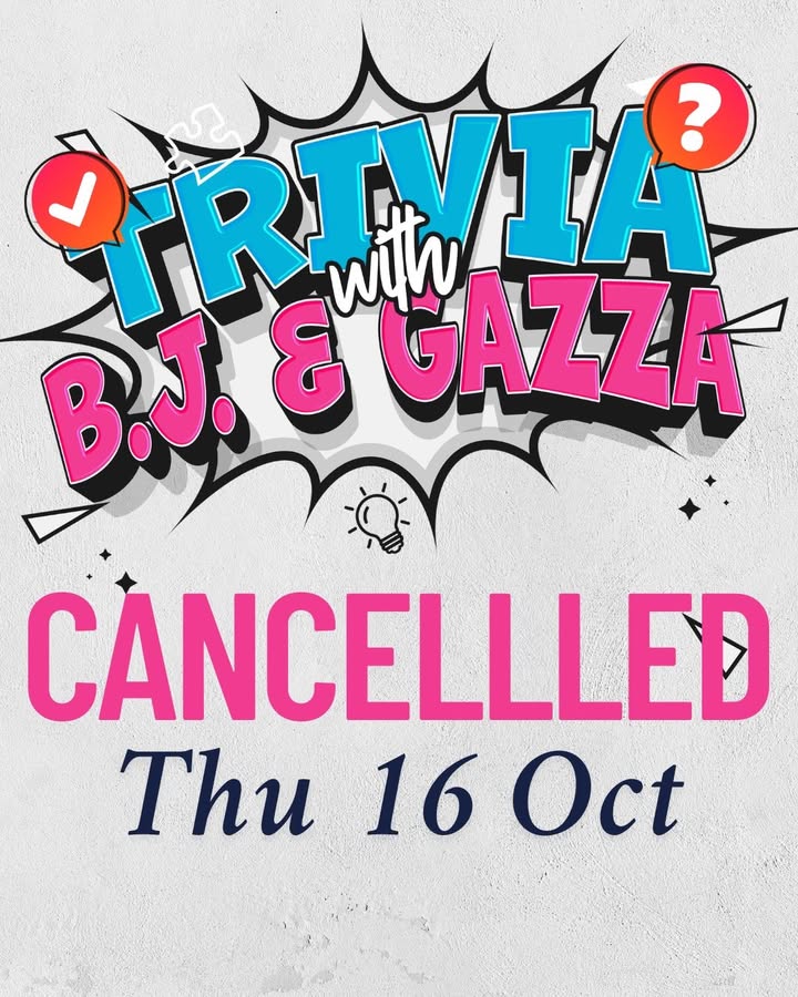 Featured image for “Thursday Trivia Cancelled: Back on 23rd October at Karuah RSL”