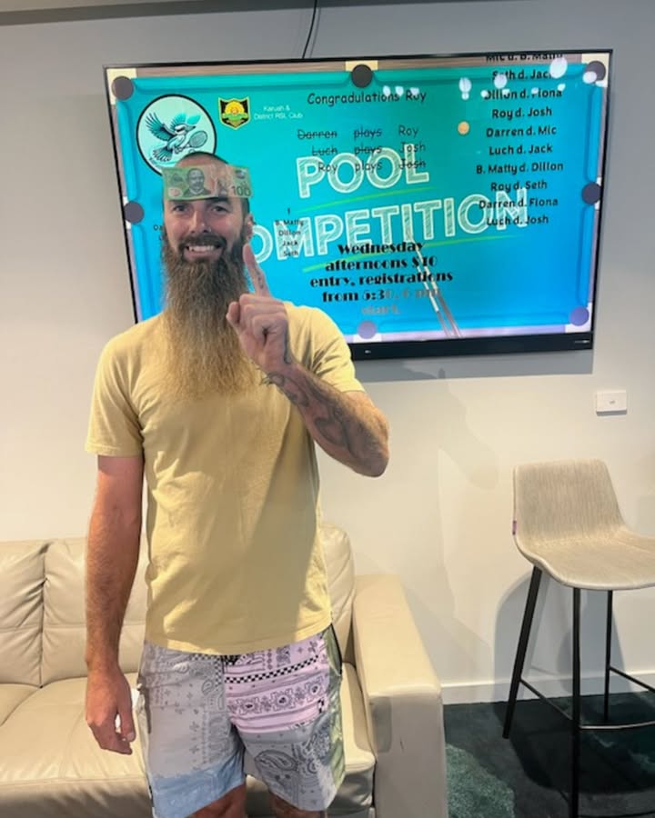 Featured image for “Wednesday Night Pool Comp Winner: Jon Roy Takes Home $100 at Karuah RSL”
