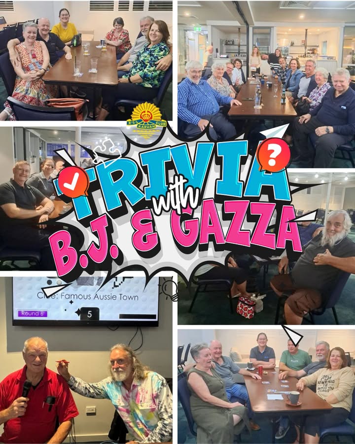 Featured image for “Fun-Filled Trivia Night at Karuah RSL: $160 in Cash and Vouchers Up for Grabs!”