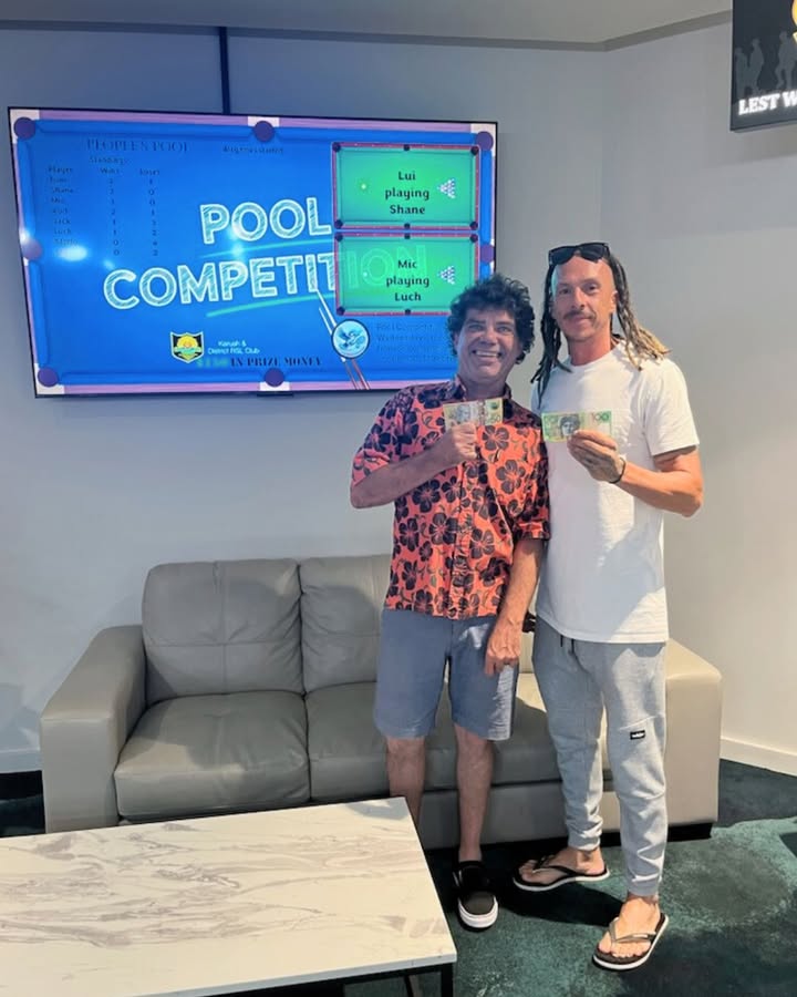 Featured image for “Last Wednesday Pool Comp Winners at Karuah RSL”