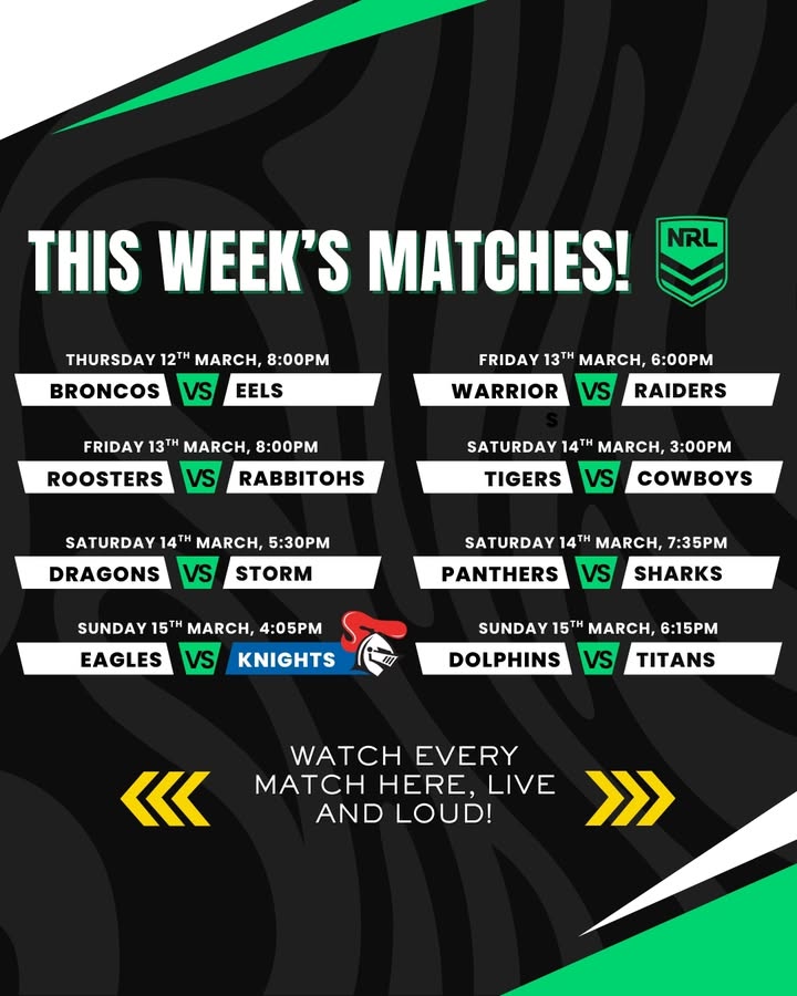 Featured image for “Live NRL Action This Week at Karuah RSL”
