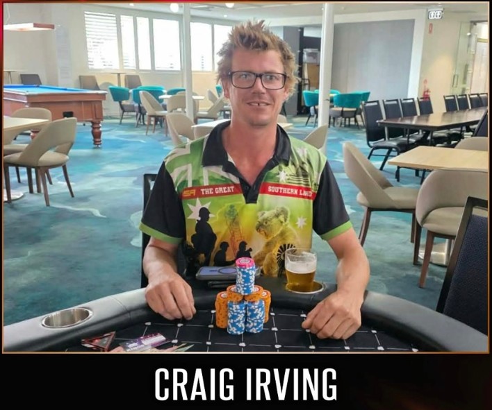 Featured image for “Kings Poker Winner Craig Irving at Karuah RSL”