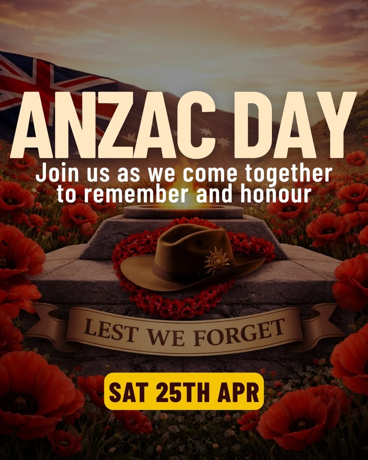Featured image for “ANZAC Day 2025 at Karuah RSL – Lest We Forget”