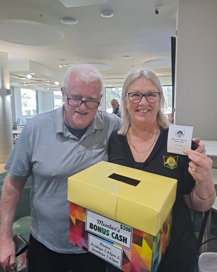 Featured image for “Congratulations Doug – Win the Members Draw at Karuah RSL”