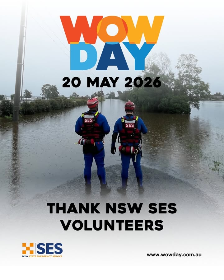 Featured image for “Support NSW SES Volunteers on WOW Day 2026”
