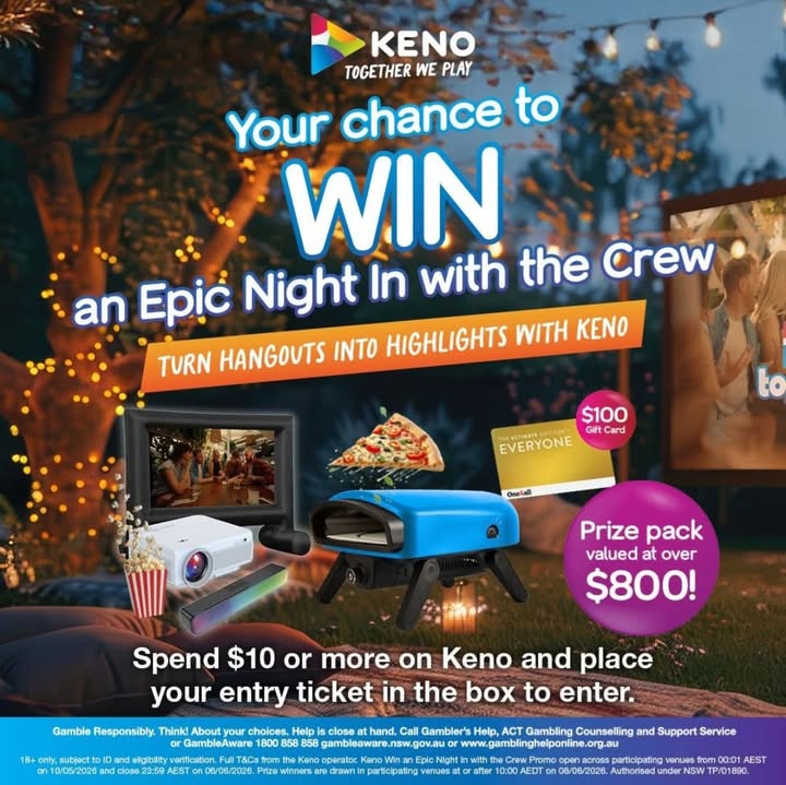 Featured image for “Win an Epic Night In with Keno at Karuah RSL”