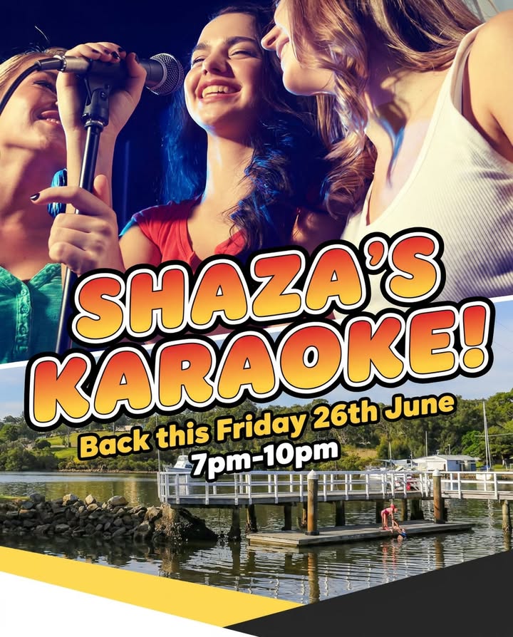 Featured image for “Shaza’s Karaoke Is Back at Karuah RSL This Friday”