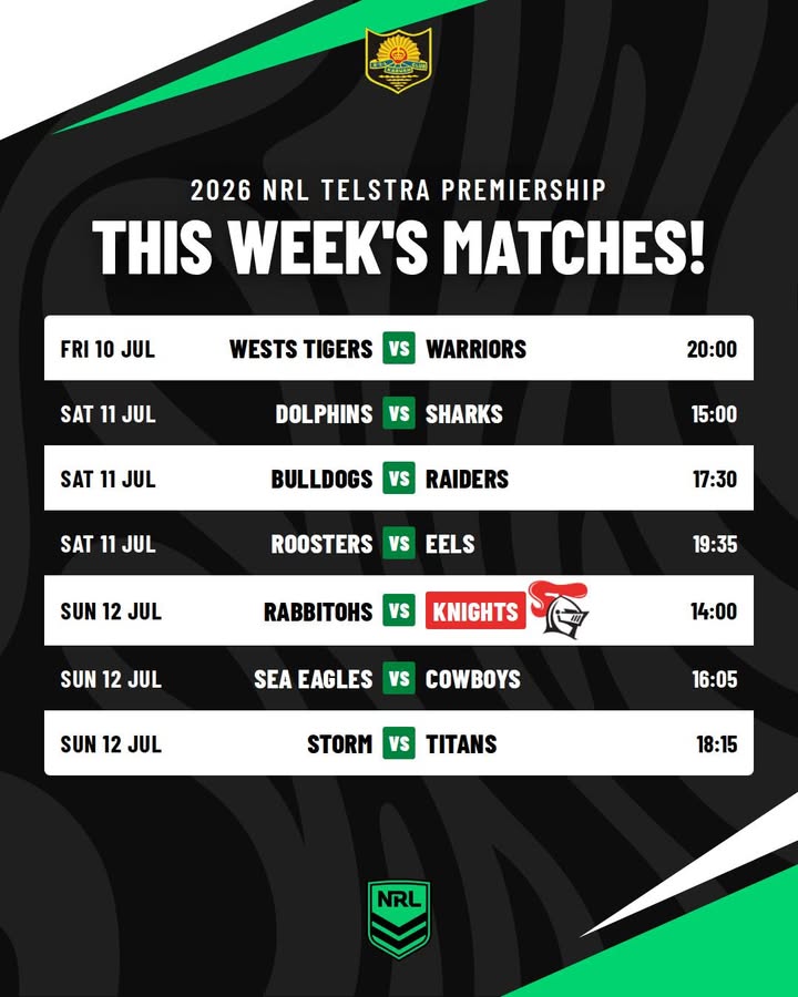 Featured image for “Watch Live NRL Telstra Premiership Matches at Karuah RSL”