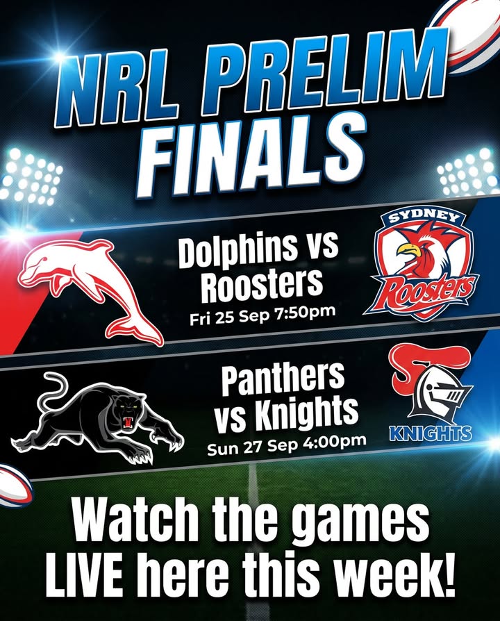 Featured image for “NRL Prelim Finals Live at Karuah RSL This Weekend”