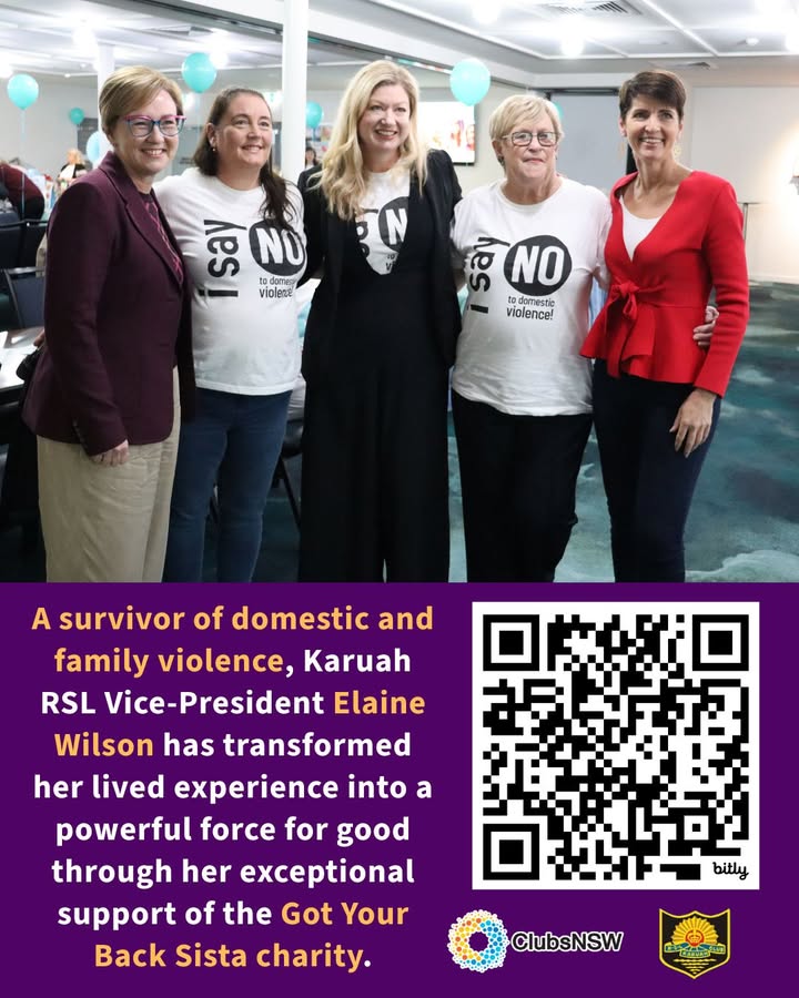 Featured image for “Elaine Wilson: Karuah RSL’s Community Champion for DV Support”