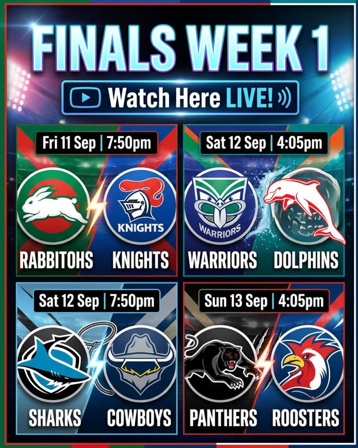 Featured image for “NRL Finals Week 1 Live on the Big Screen at Karuah RSL”