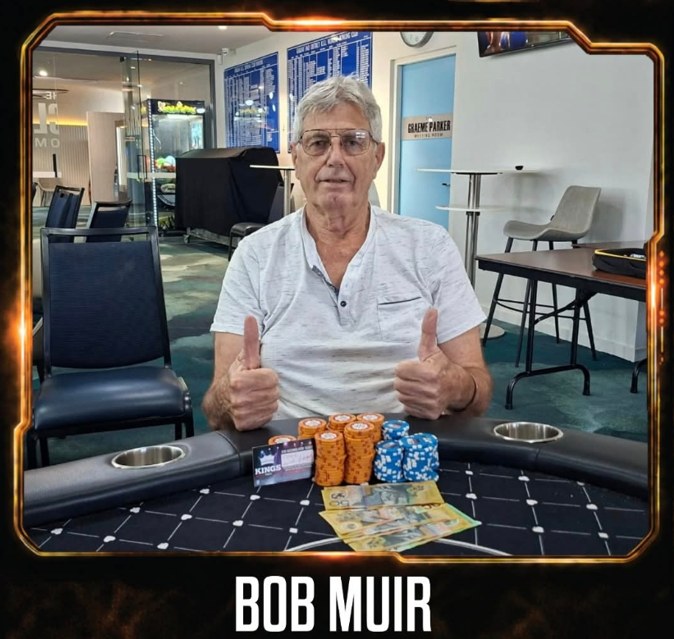 Featured image for “Bob Muir Wins Kings Poker Night at Karuah RSL”
